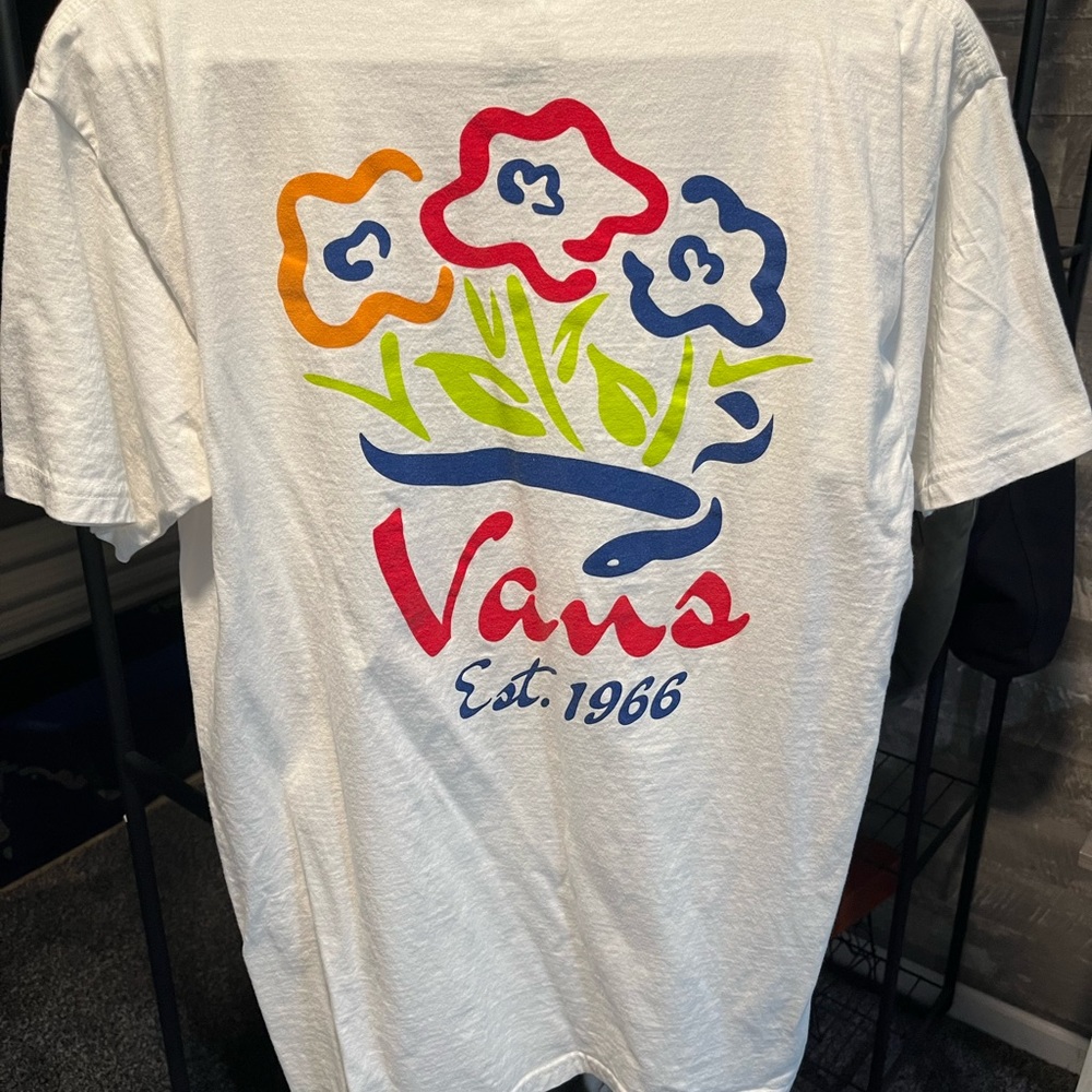 Vans flower T shirt